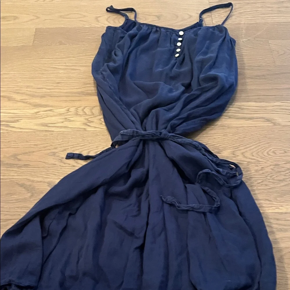 Bella Dahl Midnight Blue Midi Dress